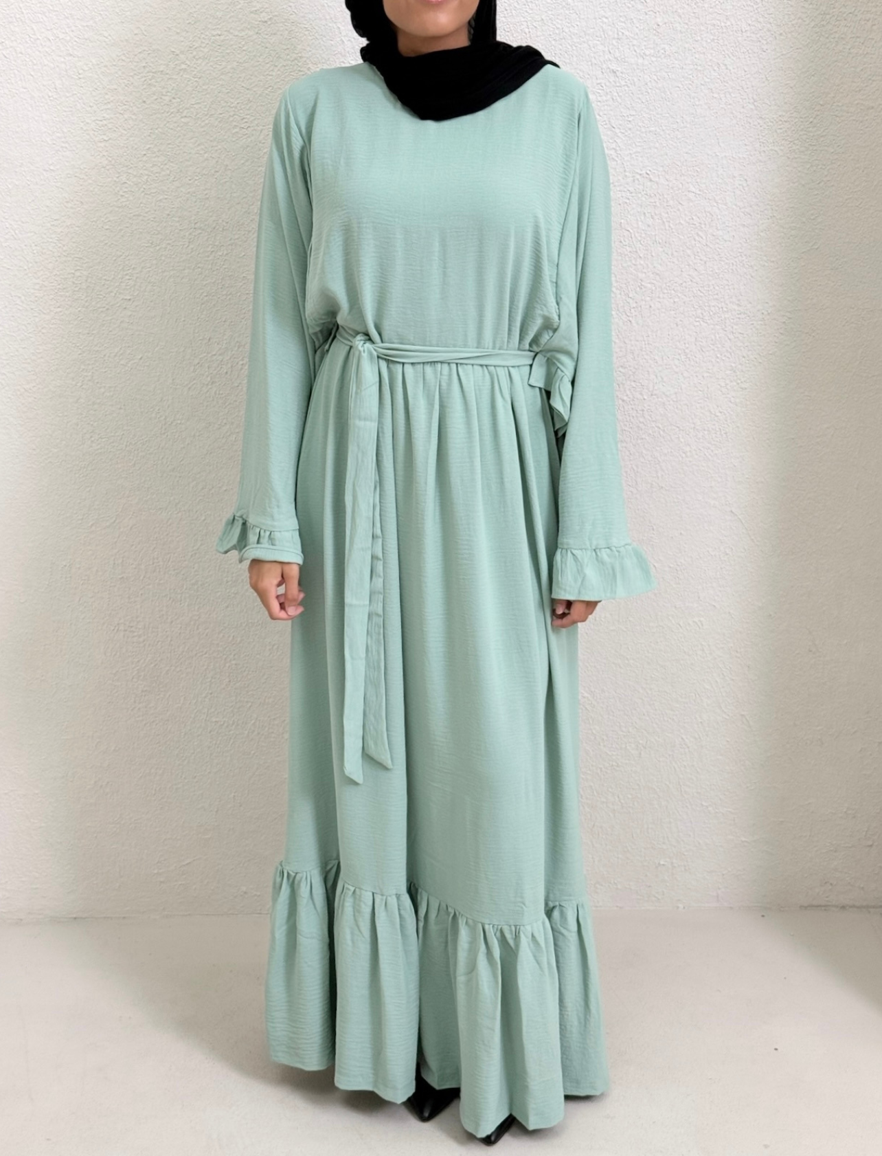 Zara Modest Dress - Mint