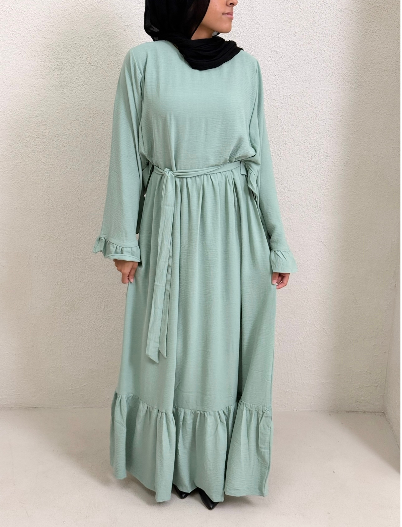 Zara Modest Dress - Mint