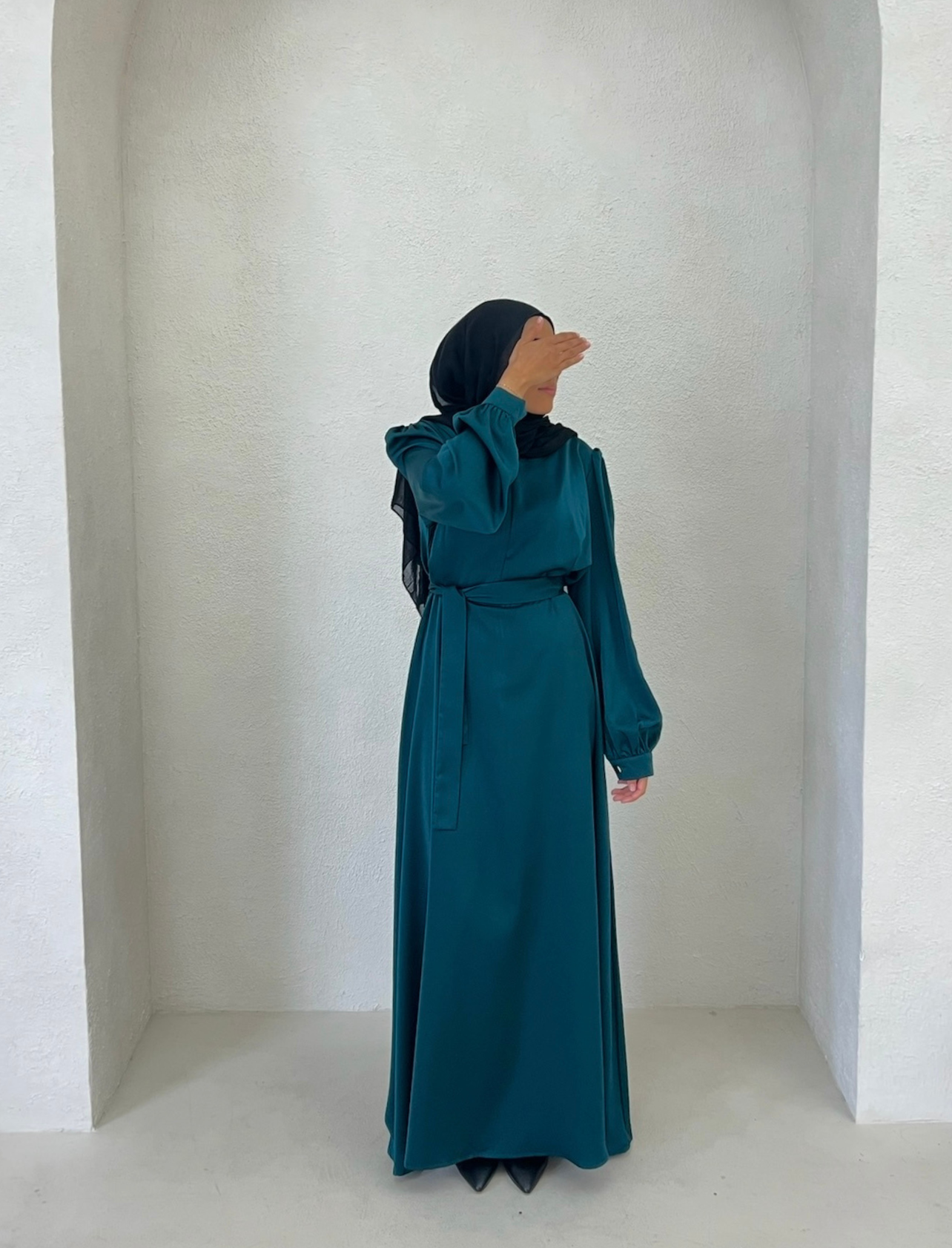 Alia Dress - Teal